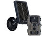 VisorTech Wildkamera Fotofalle: Full-HD-Wildkamera mit 3 PIR-Sensoren, inkl. Akku-Solarpanel
